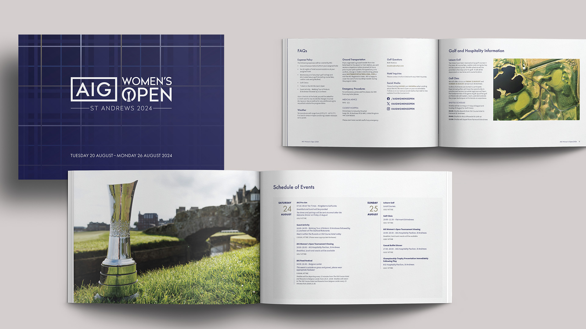 AIG Women's Open — Brochure