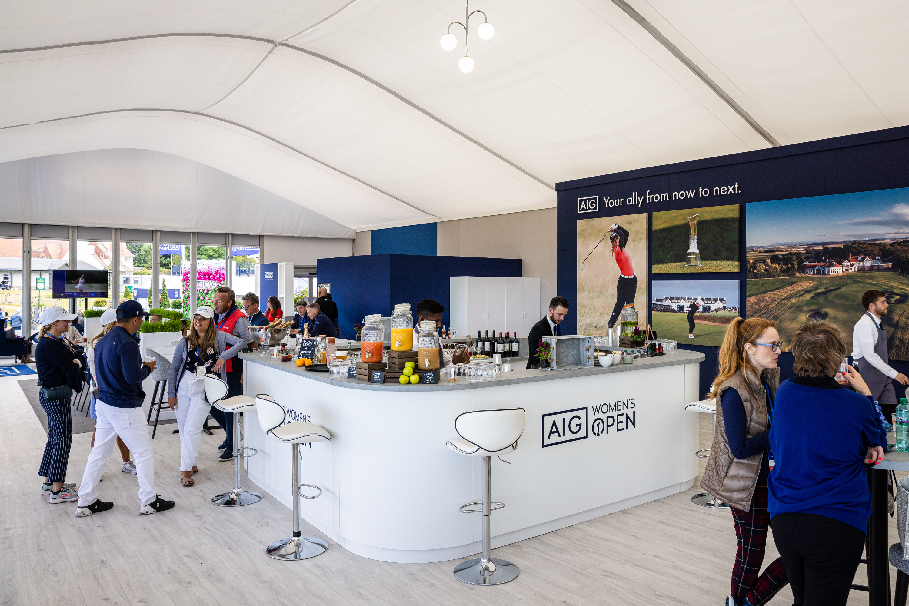 AIG Women's Open — Hospitality