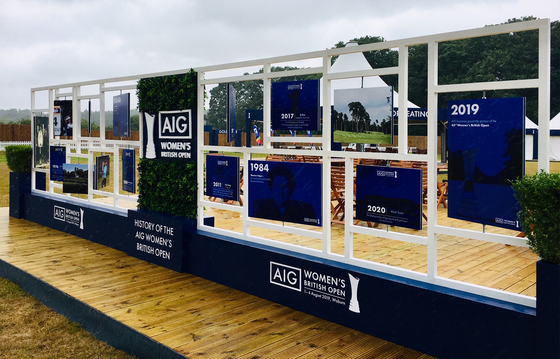 AIG Women's Open — Hospitality