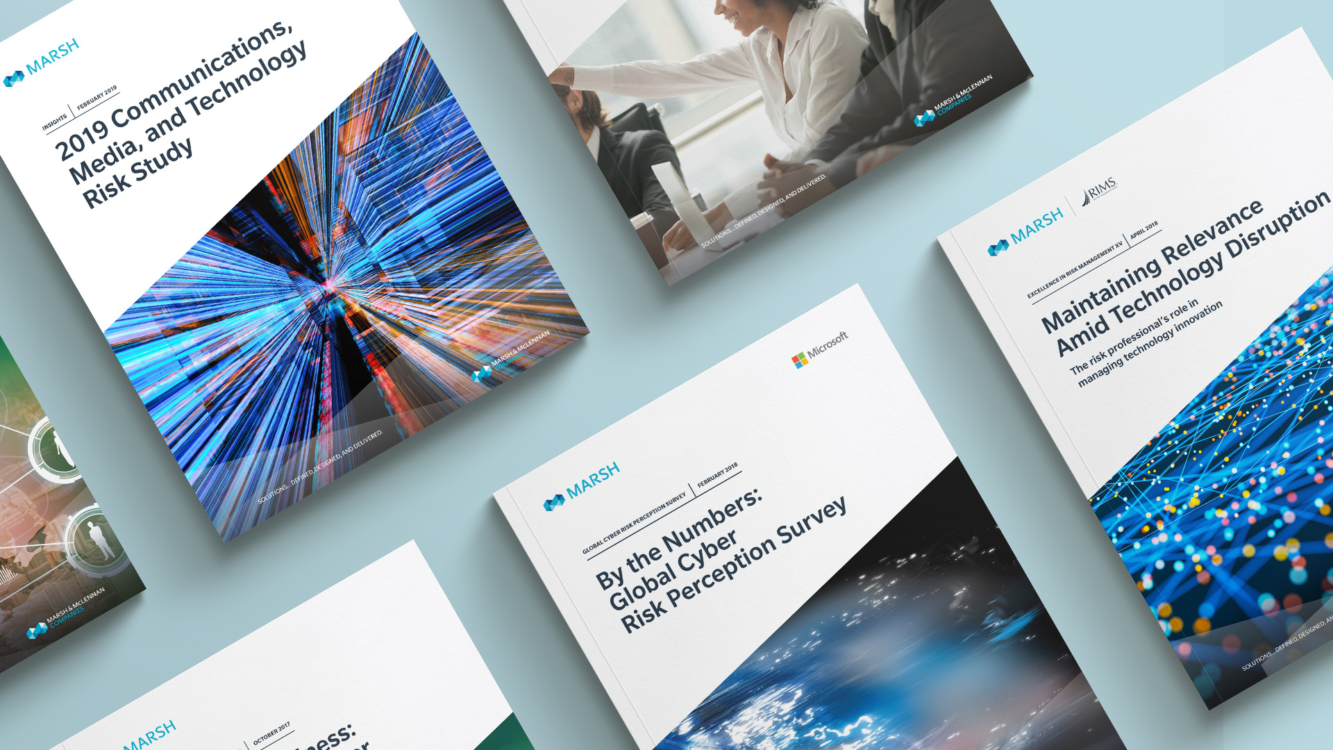 Marsh — Thought Leadership Covers