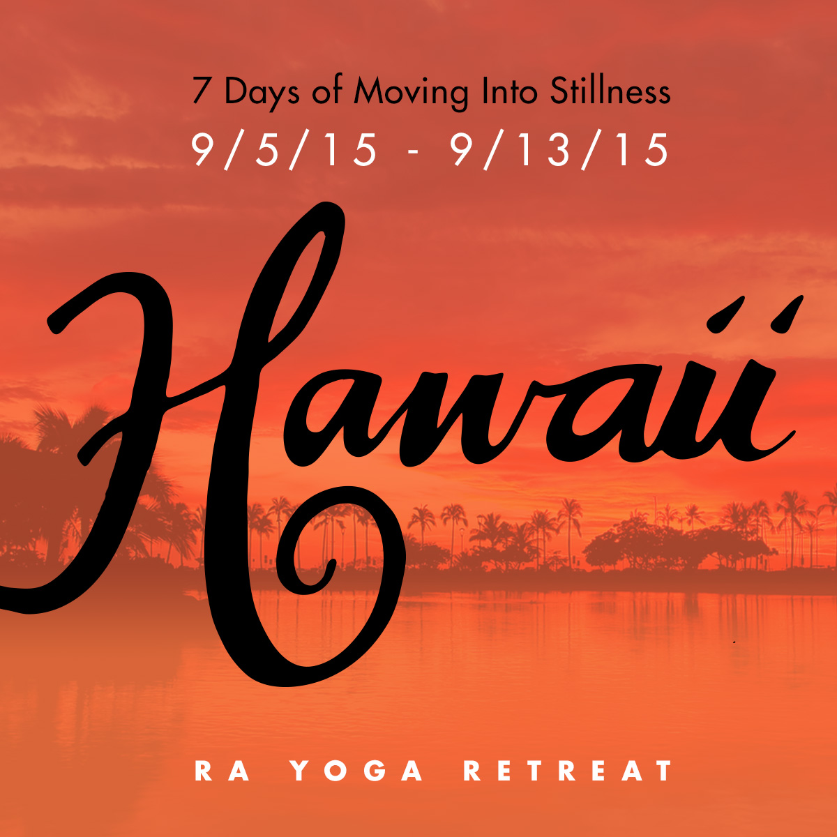 Ra Yoga — Social media graphic