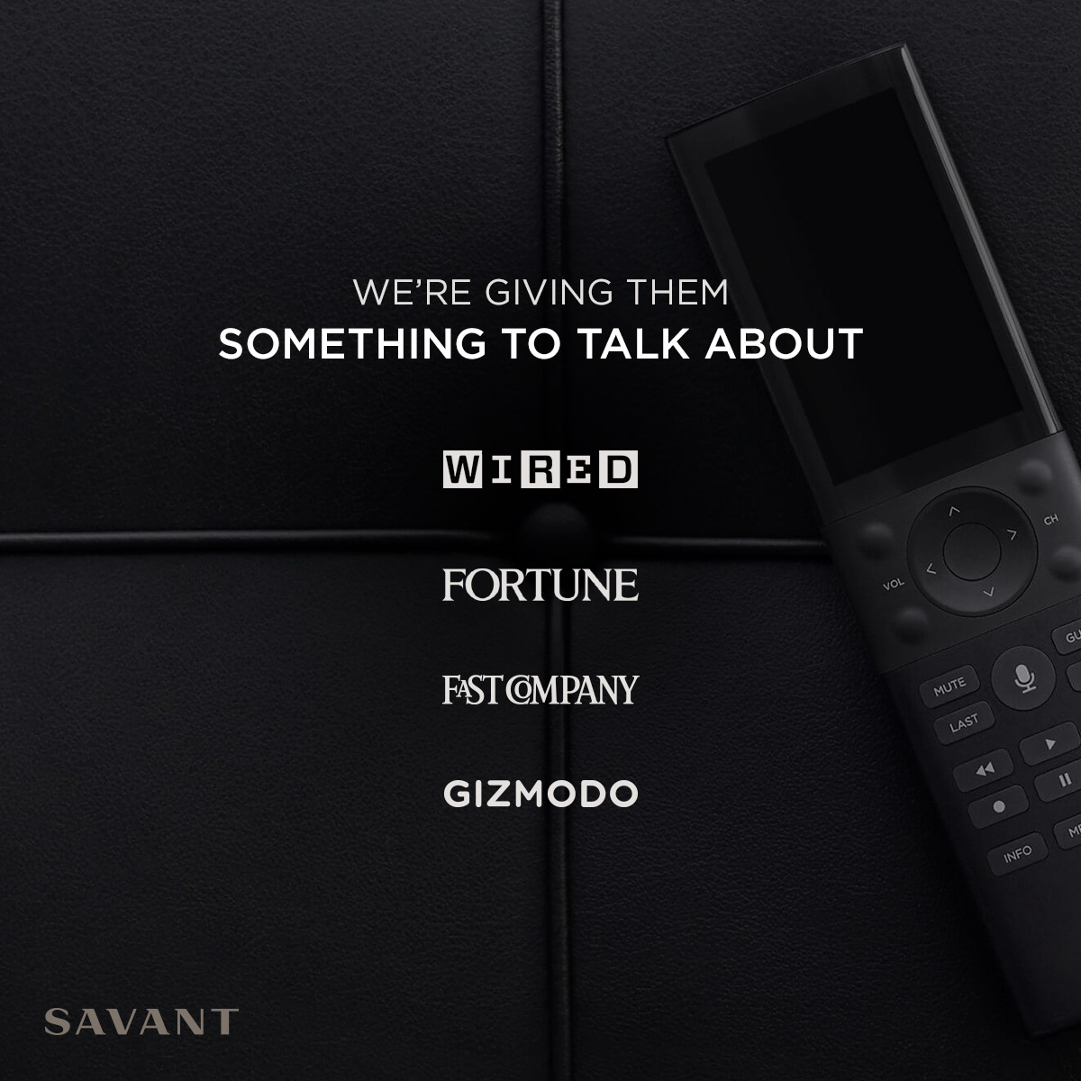 Savant — Social media graphic