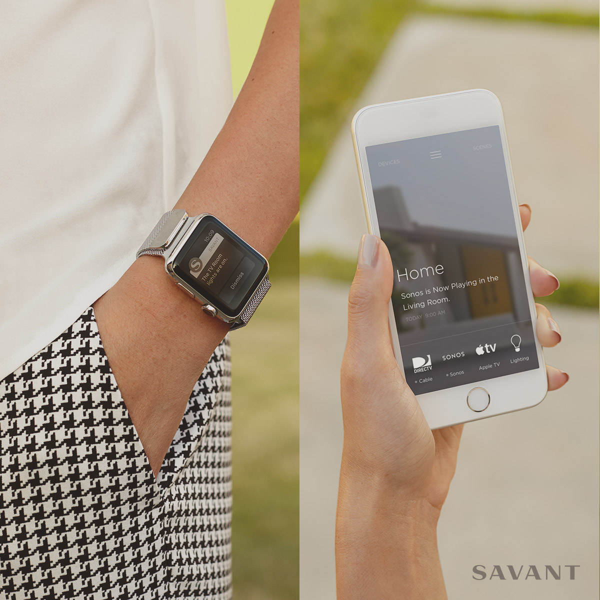 Savant — Social media graphic